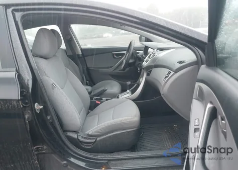 2012 Hyundai Elantra Gls z USA, uszkodzony, nr VIN 5NPDH4AE7CH143918